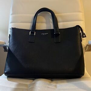 Campo Marzio Roma 1933 Leather Laptop/Document Bag